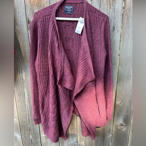 Abercrombie & Fitch small NWT wrap cardigan - Picture 1 of 3